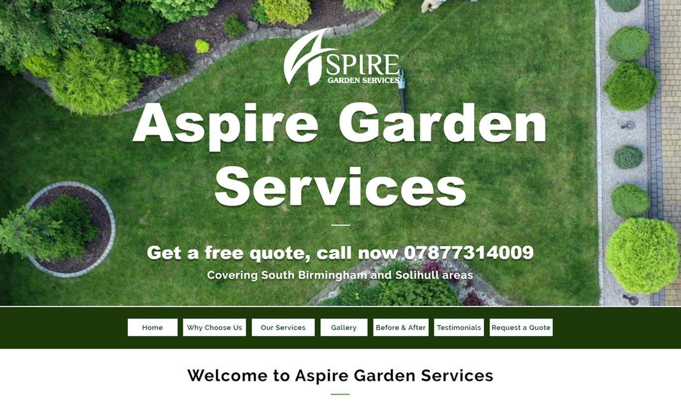 Garden Services Website