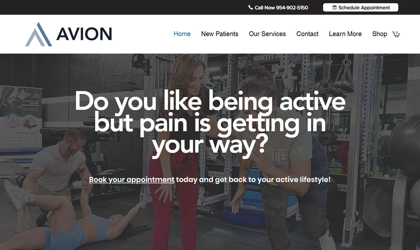 Wellness Brand Website