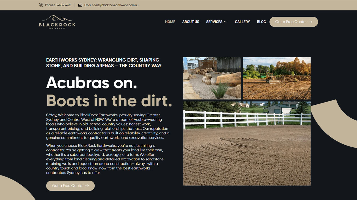 Earthworks Website
