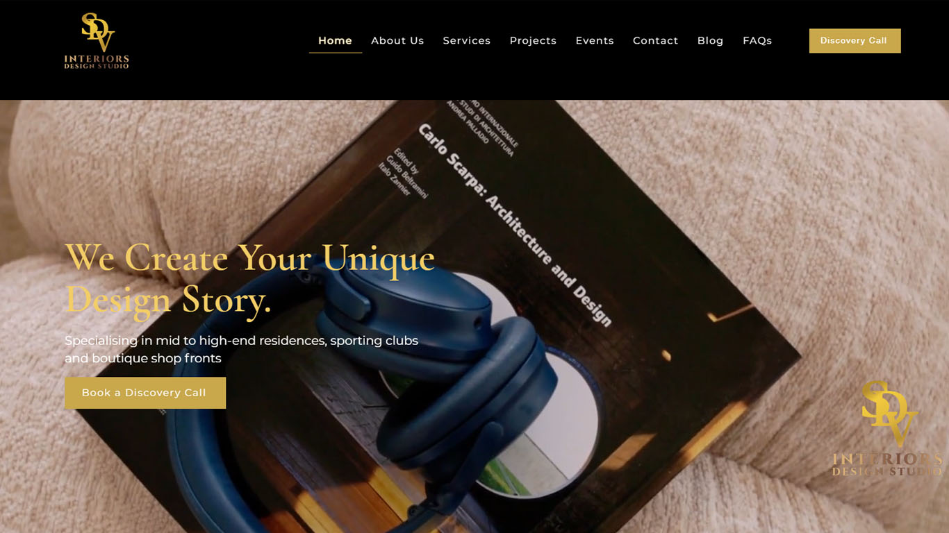 Interior Design Website