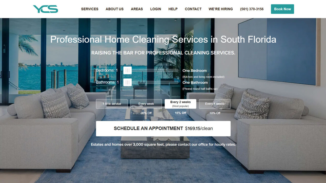 Cleaning Service Website